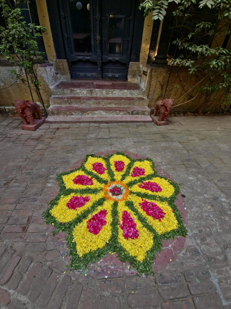 Flowers Rangoli